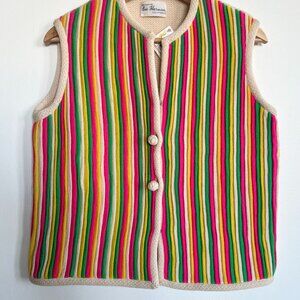 "Lee Herman" colorful vest / it belonged to a celebrity! - Read description